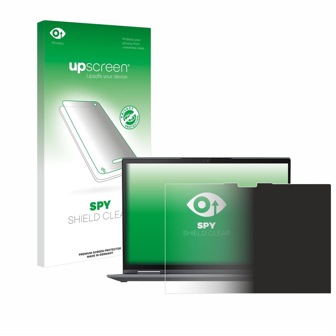 upscreen Anti-Spy Blickschutzfolie für Lenovo ThinkPad X1 Yoga Gen 8 14″ Privacy Screen Displayschut