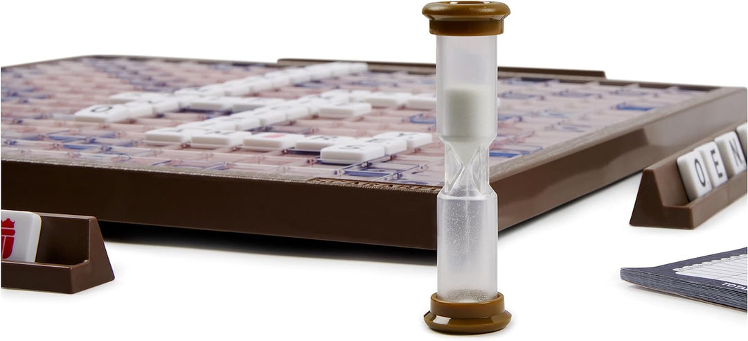Scarabeo 60th Anniversary Premium Edition by Editrice Giochi Rotating Scrabble Board Game | Word Gam