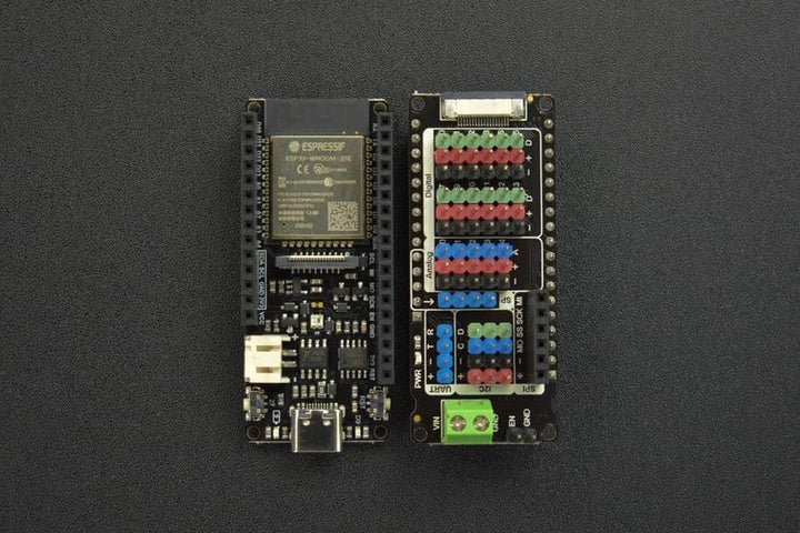 DFRobot AI Starter EEDU Kit, 16 teilig, ESP32, WiFi & BT, Huskylens Kamera, Relais, MP3-Player, 3W