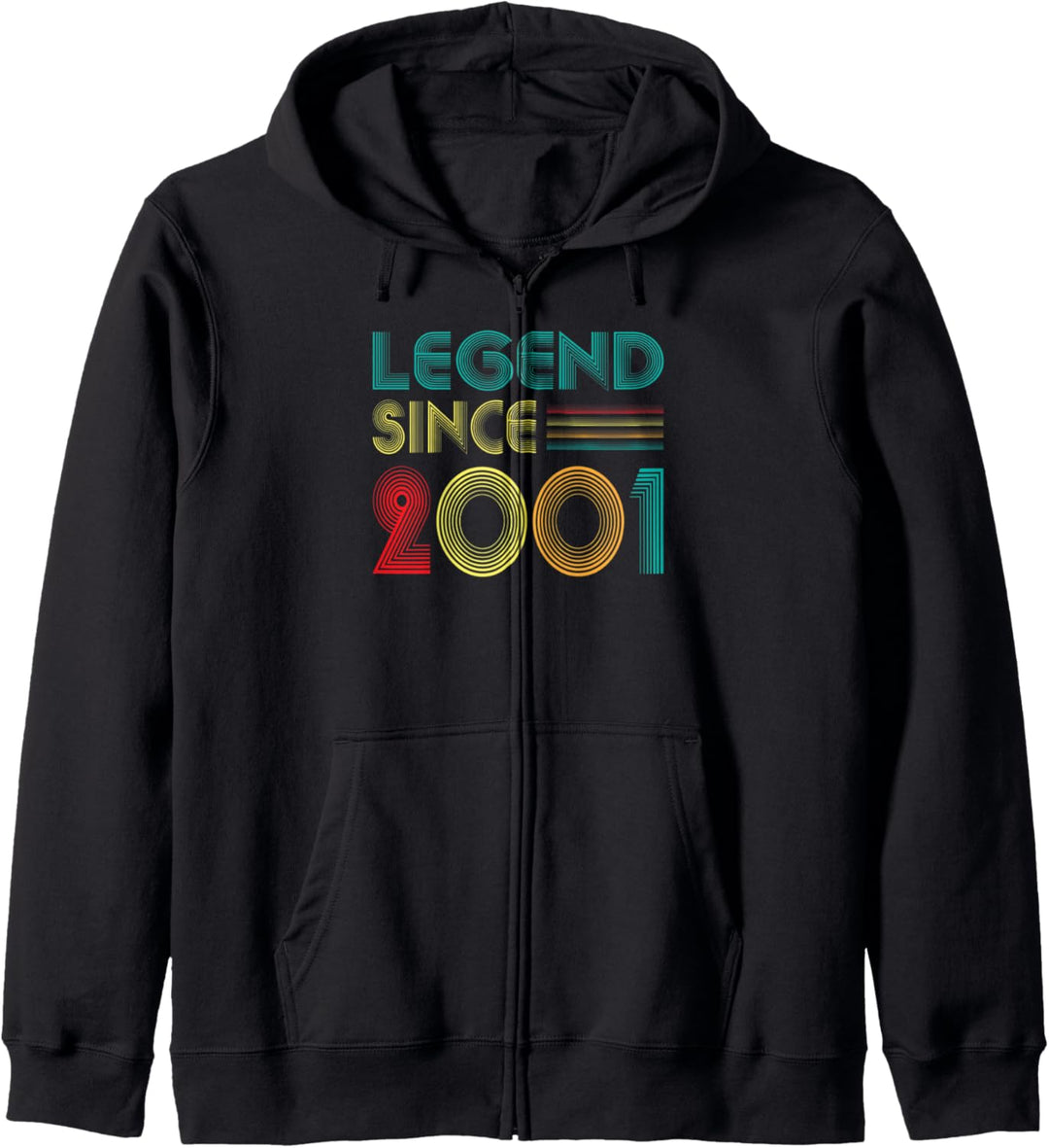 Legend Since 2001 21st Birthday Retro Vintage 21 Years Old Kapuzenjacke