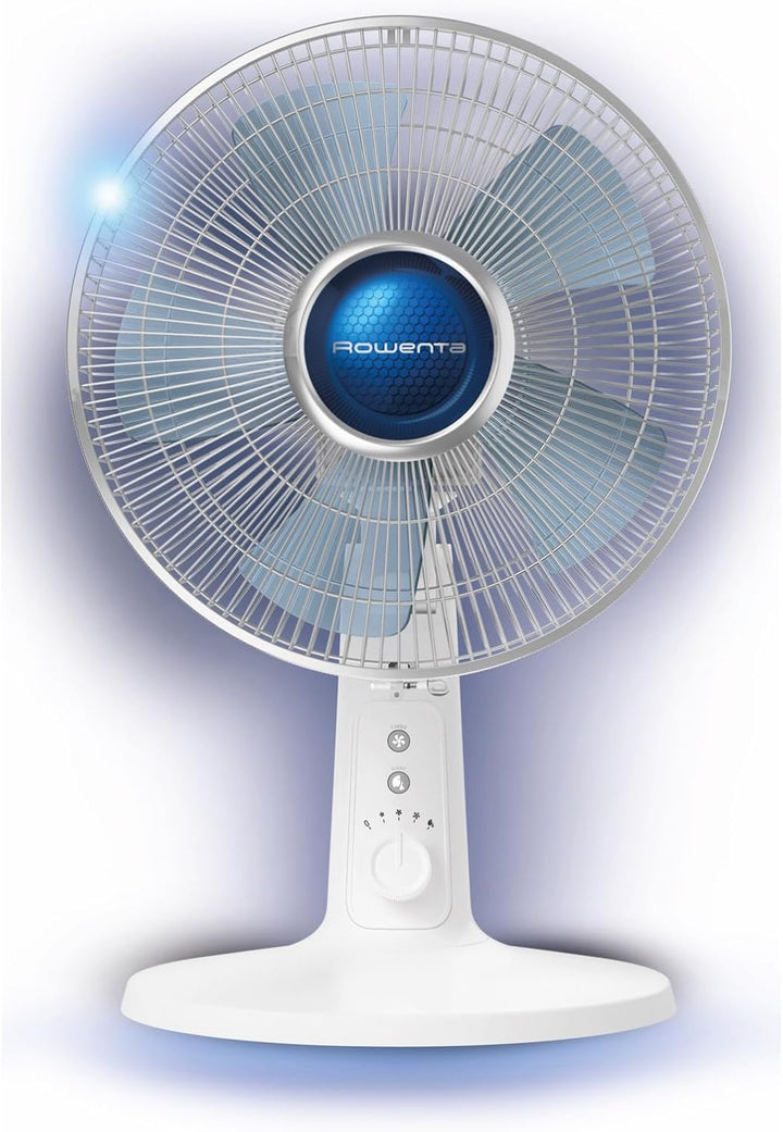 Rowenta VU2730 Turbo Silence Extreme+ Tischventilator | sehr leise und leistungsstark | 4 Geschwindi