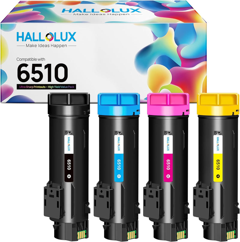 HALLOLUX 6510 6515 Toner Kompatible für Xerox Phaser 6510XL 6515XL Tonerkassette für Xerox WorkCentr