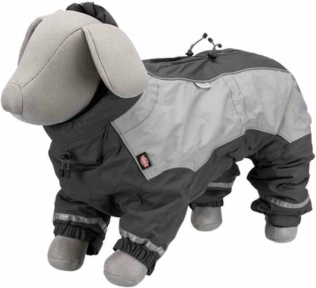 TRIXIE Helsinki Schneeanzug für Hunde grau 50 cm, grau 50 cm