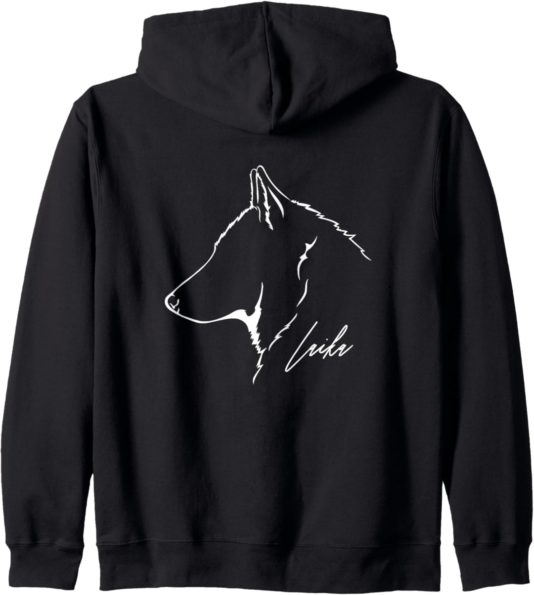Sibirischer Laika Profil Hunderasse Team Hunde Kapuzenjacke