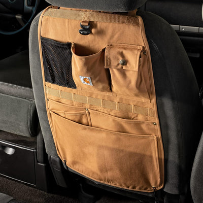 Carhartt Universeller Nylon-Enten-Sitzrücken-Organizer, Kies Universal Nylon Duck Canvas Automotive