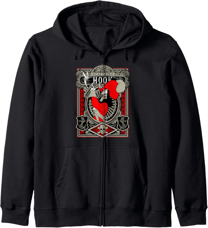 Disney Peter Pan Captain Hook Poster Kapuzenjacke