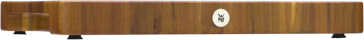 WMF Schneidebrett XL 40 x 32 x 4 cm, Holz, Akazienholz, klingenschonend, grosse Arbeitsfläche, Stirn
