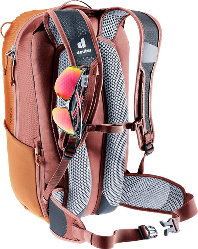 deuter Unisex Race 16 Fahrradrucksack 16 L Chestnut-redwood, 16 L Chestnut-redwood