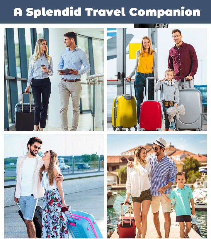 Morbuy Elastisch Kofferschutzhülle, Gross Kofferhülle Grau mit Reissverschluss, Suitcase Luggage Cov