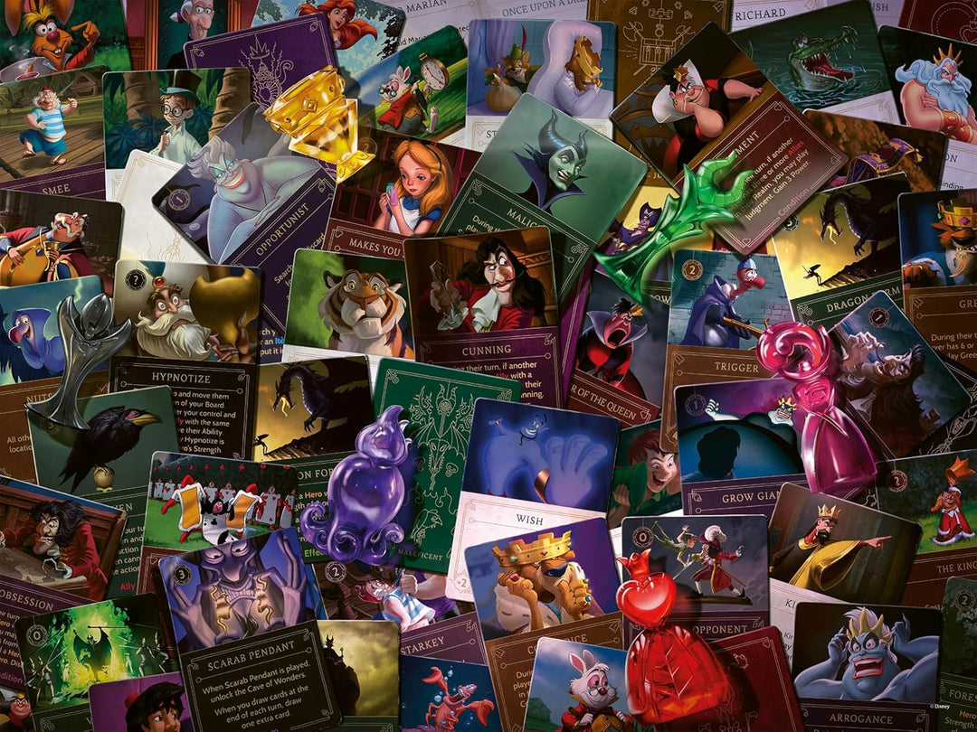 RAVENSBURGER 16506 Villainous Disney All Other Puzzle, Beige, 2000 pezzi