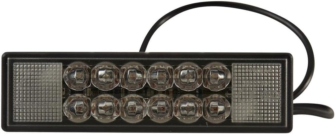 HELLA - LED-Blitz-Kennleuchte - WL-LED - 24V - rot - Schraubanschluss/Einbau - Kabel: 800mm - Stecke