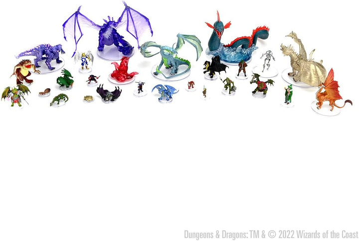 WizKids D&D Icons of The Realms Miniatures: Set 22-8 Count Booster Brick. Assorted Pre-Painted Minia