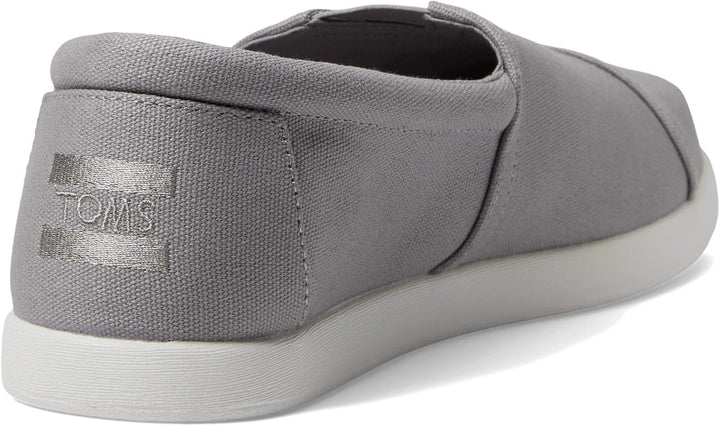 TOMS Herren Alp FWD Flacher Slipper 46 EU Grau Recycelte Baumwollleinwand, 46 EU Grau Recycelte Baum