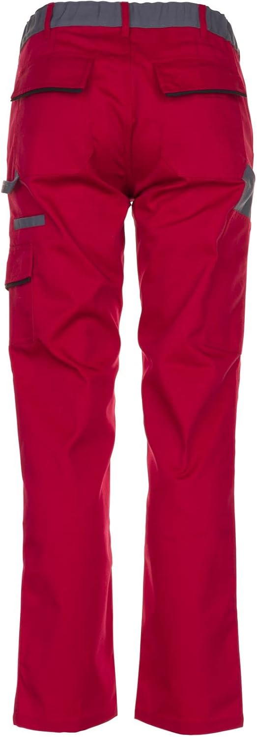 Planam Highline Damen Bundhose rot Schiefer schwarz Modell 2391 Grösse 50 Rot/Schiefer/Schwarz 50, R