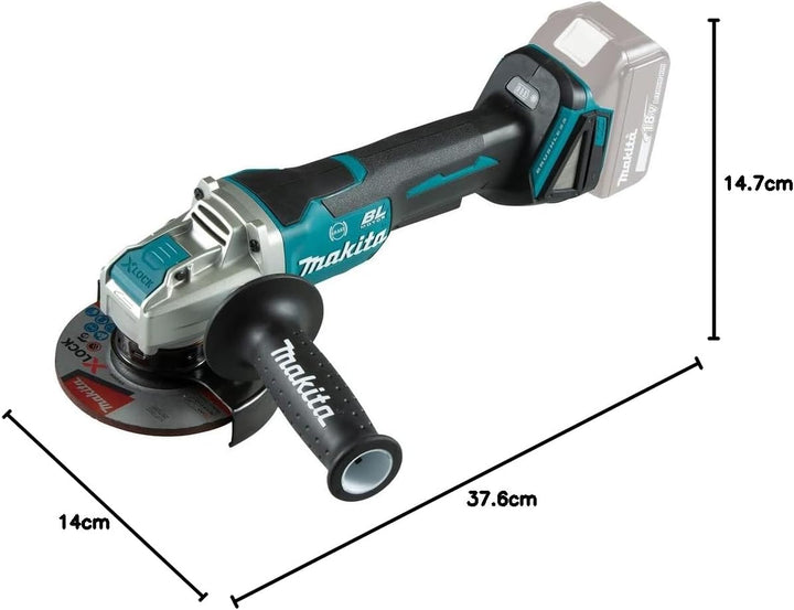 Makita DGA520ZX1 Akku-Winkelschleifer 18V (ohne Akku, ohne Ladegerät)