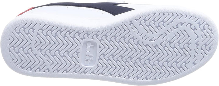 Diadora Unisex Kinder Game P Ace Ps Gymnastikschuh 34 EU White Peacoat, 34 EU White Peacoat