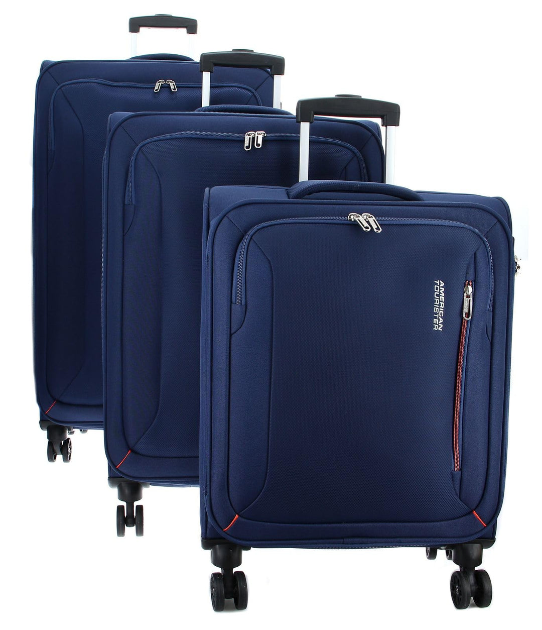 American Tourister Hyperspeed - Kofferset 3-teilig, Blau (Combat Navy) Blau (Combat Navy) Kofferset