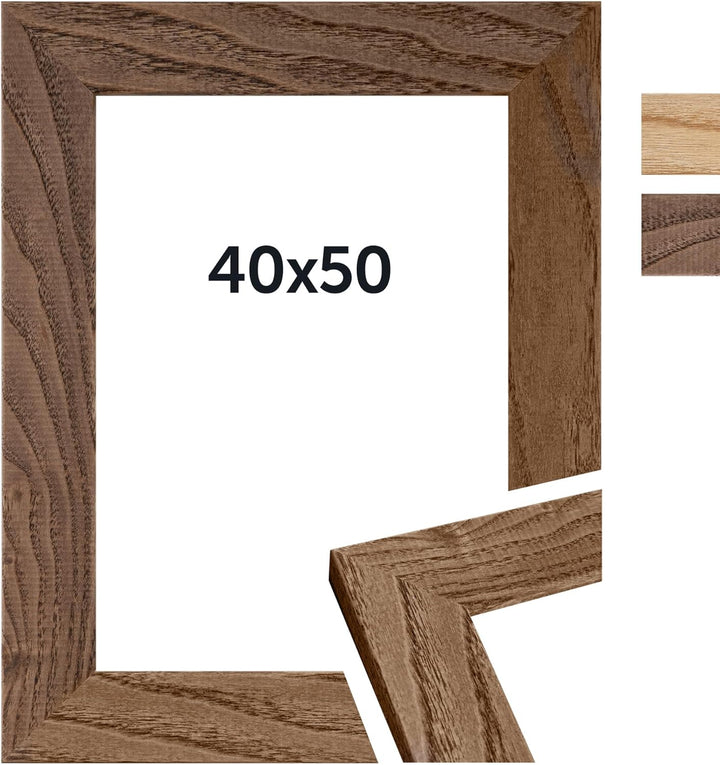 DÖRR Bilderrahmen Oakwood Flat dunkelbraun 40x50 40x50 dark brown, 40x50 dark brown