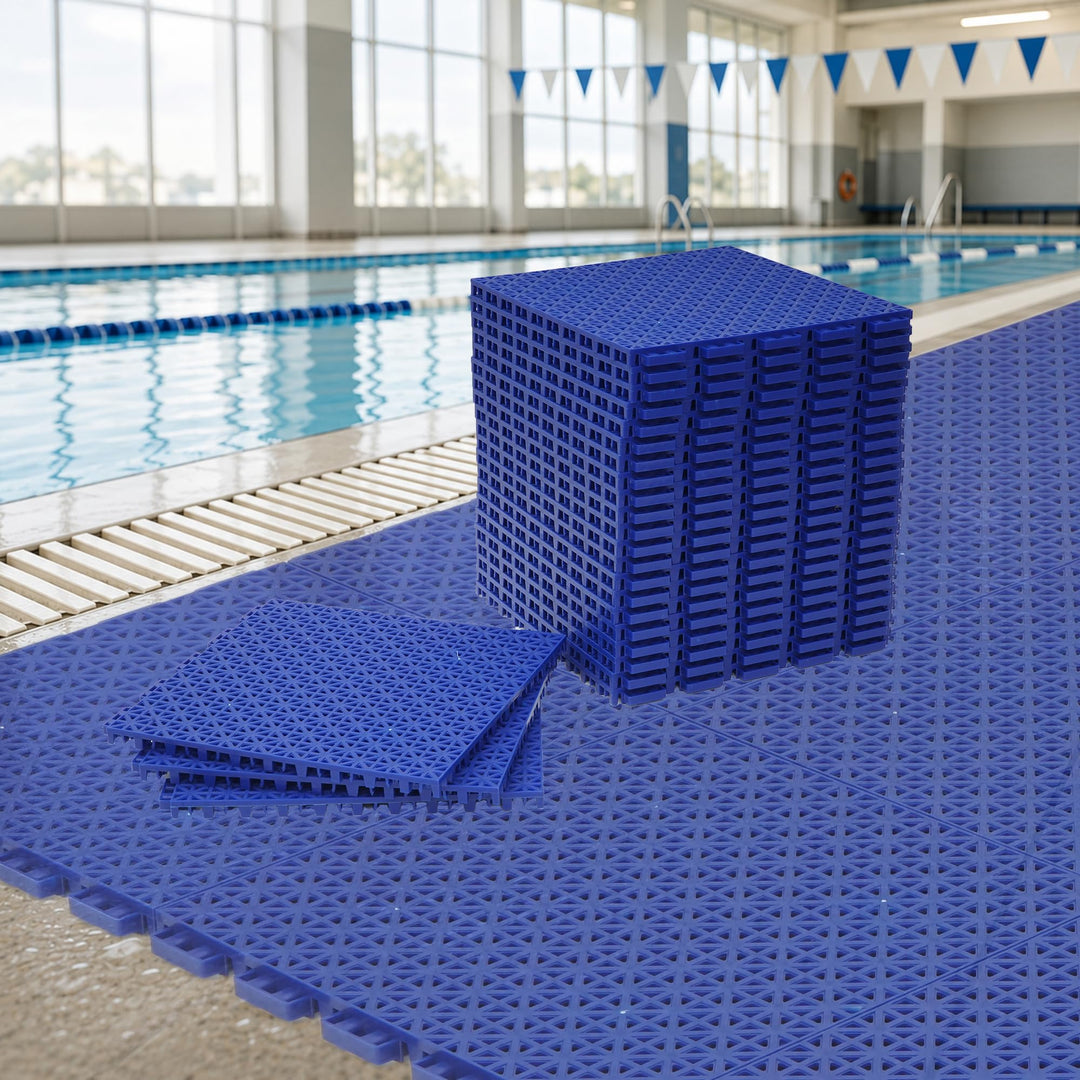jxgzyy 24 STK Puzzlematte Set Bodenschutzmatte Sportmatte Fallschutzmatten Outdoor Gymnastikmatte Fi