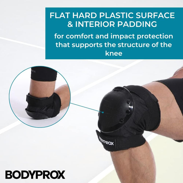 BODYPROX Knieschoner Ellenbogenschoner Handgelenkschützer Set für Inline-Skaten, Skateboarden, Rolle