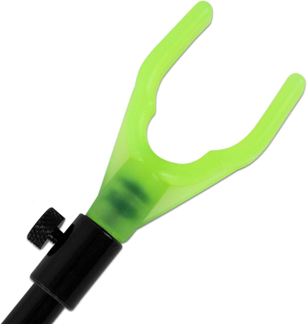4 Stück Rutenhalter Bankstick Rutenständer mit U/V-Rutenauflage Alu 50-90cm 75-120cm 4 Stück 50-90cm
