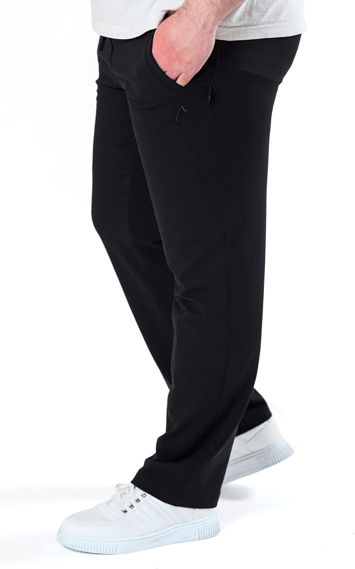 Authentic Klein Klassische gerade geschnittene Herren Jogginghose für Sport- und Freizeit aus hochwe