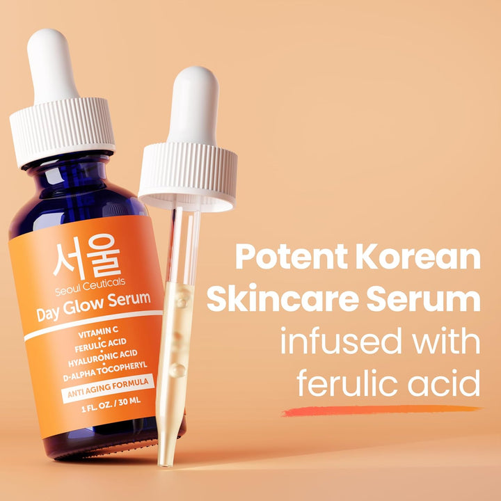 Seoul Ceuticals Korean Skin Care Day Glow Serum 30 ml (1er Pack), 30 ml (1er Pack)