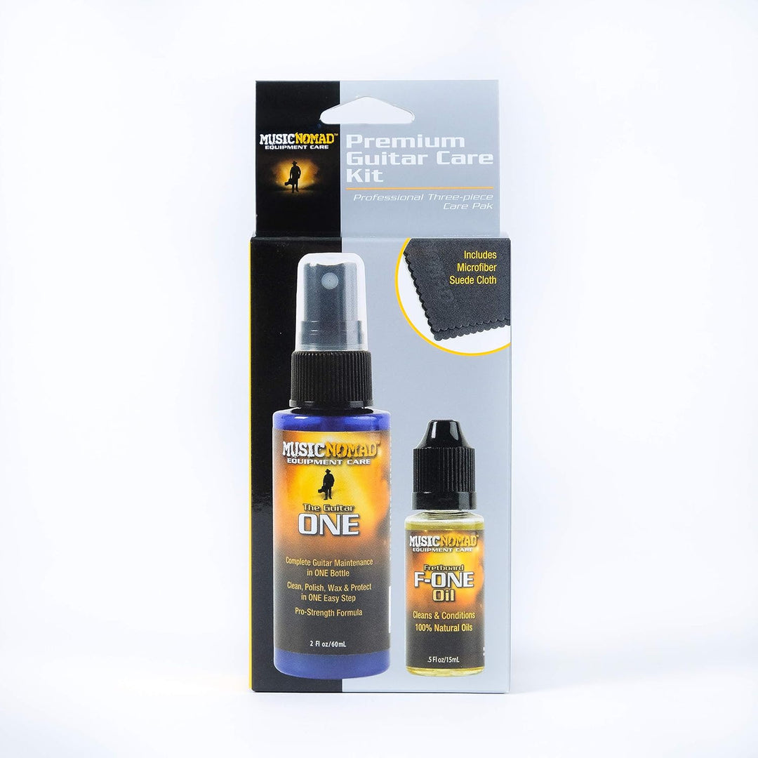 MusicNomad MN140 Premium Guitar Care 3Piece Kit Einzeln, Einzeln