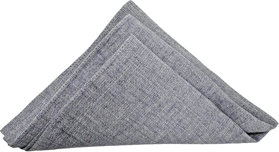 LINILI Leinen Accessoires SET: Fliege, Hosenträger, Einstecktuch- Fliege bereits gebunden, verstellb