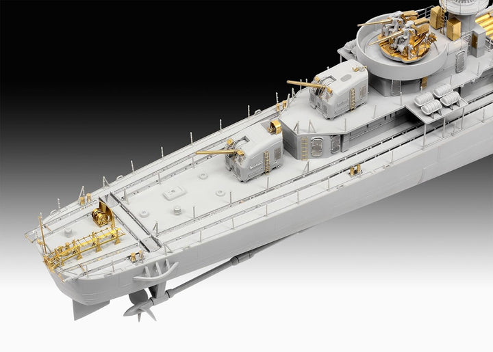 05179 Revell original getreuer Modellbausatz der German Destroyer Class 119 (Z1/Z5) Level 5 im Masss