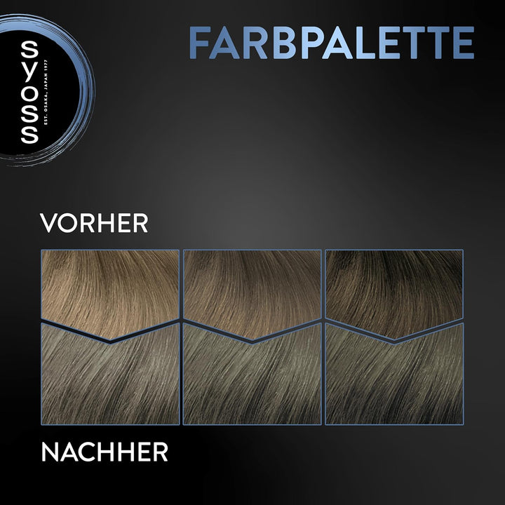 SYOSS Coloration 6_46 Kühles Dunkelblond (115 ml), permanente Coloration mit Keratin verleiht einen