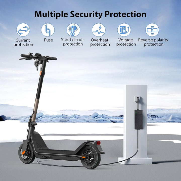42V 2A E Scooter Ladegeräte für Xiaomi M365/Pro/Pro 2/Mi 3/1s，Hoverboard Ladekabel，36V Elektroroller