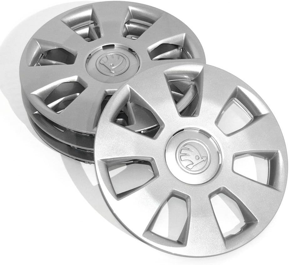Skoda 6V0071454 Radkappen 14 Zoll Lucida 4X Radzierblenden