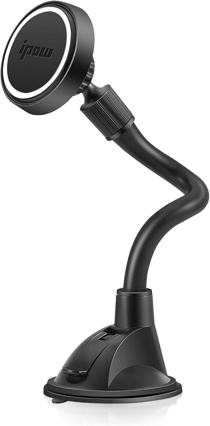 ipow Handyhalterung Auto Magnet, KFZ Handyhalterung mit Saugnapf, Magnetische Handyhalter Auto Armat