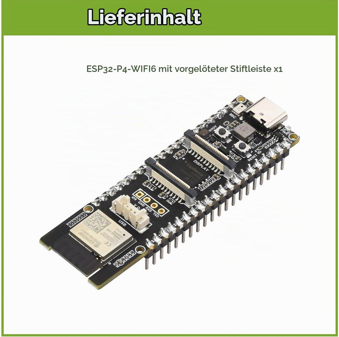 Waveshare ESP32-P4-WIFI6,ESP32-P4 Module WiFi High-Performance Development Board with Pre-soldered H