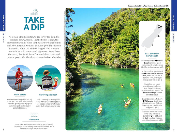 Lonely Planet New Zealand's South Island (Travel Guide), Taschenbuch