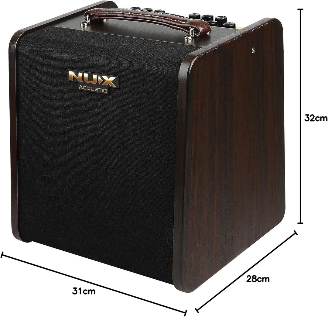 NUX AC80 Stageman II Akustik-Gitarrenverstärker m. Akku