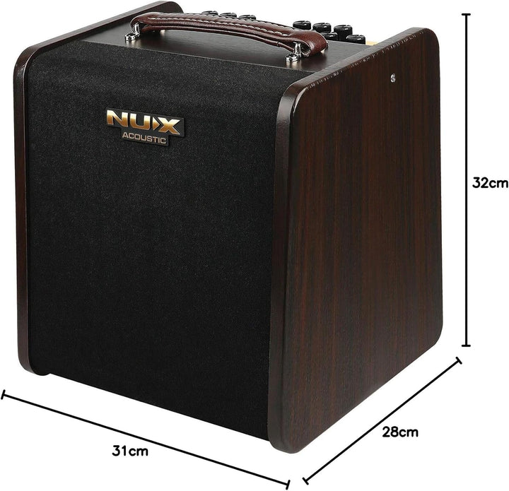 NUX AC80 Stageman II Akustik-Gitarrenverstärker m. Akku