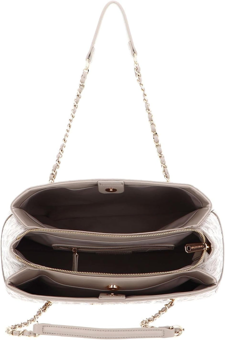 Valentino Damen Relax Einkaufstasche, Beige