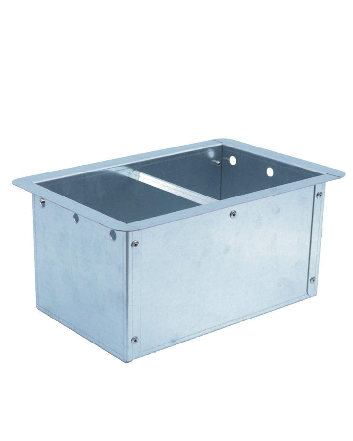 FONDERIA BONGIOVANNI | Schublade aus verzinktem Blech | Ascheauffang | Schublade für Kamin | 20 x 30