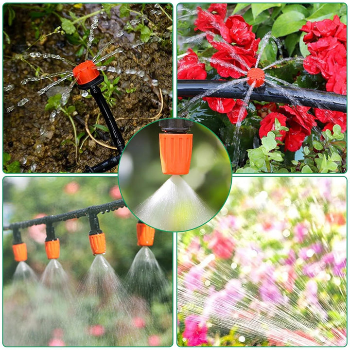 Garten BewässerungsSystem, 263Pcs Garten Bewässerung Kit, 50M+15M Bewässerungsrohre,Automatik Tröpfc