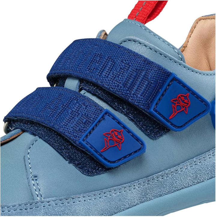 Affenzahn Barfussschuh Leder Buddy mit Klettverschluss, weich, rutschfest, für Jungen und Mädchen in