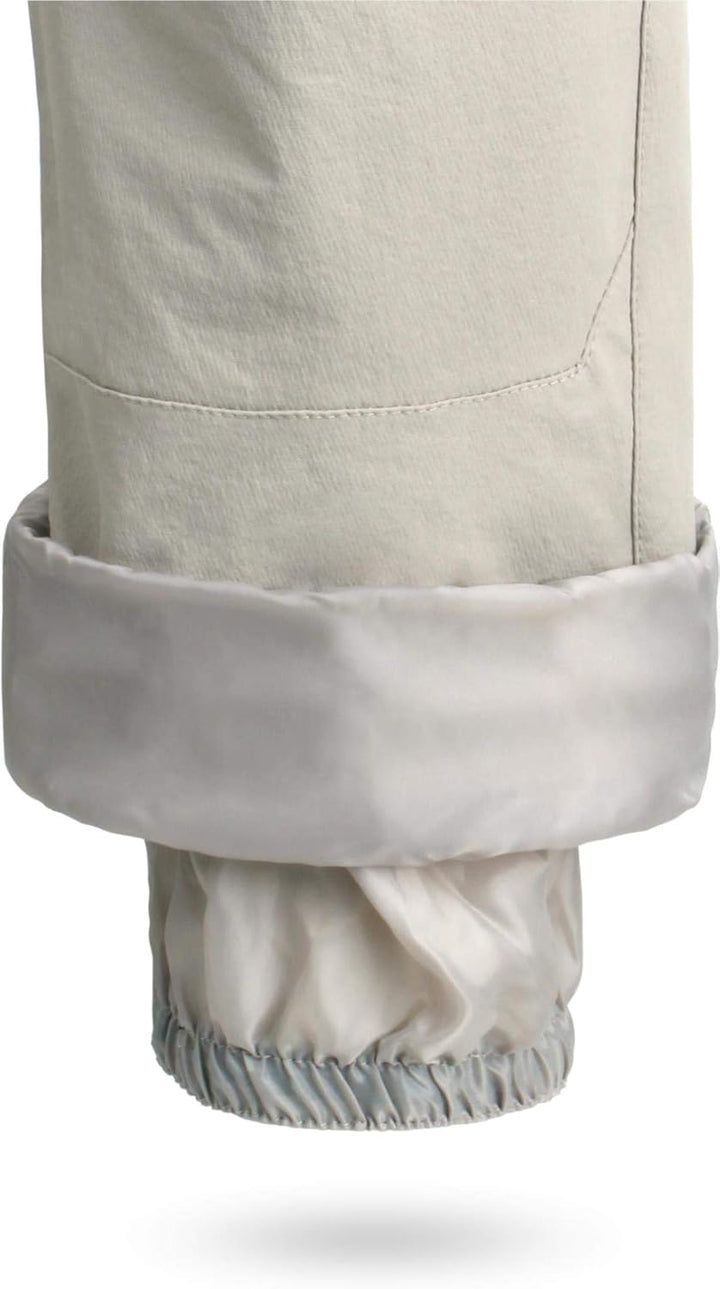 normani Outdoor Sports Herren Winter Softshellhose gefüttert mit abnehmbaren Hosenträgern und 4-Wege