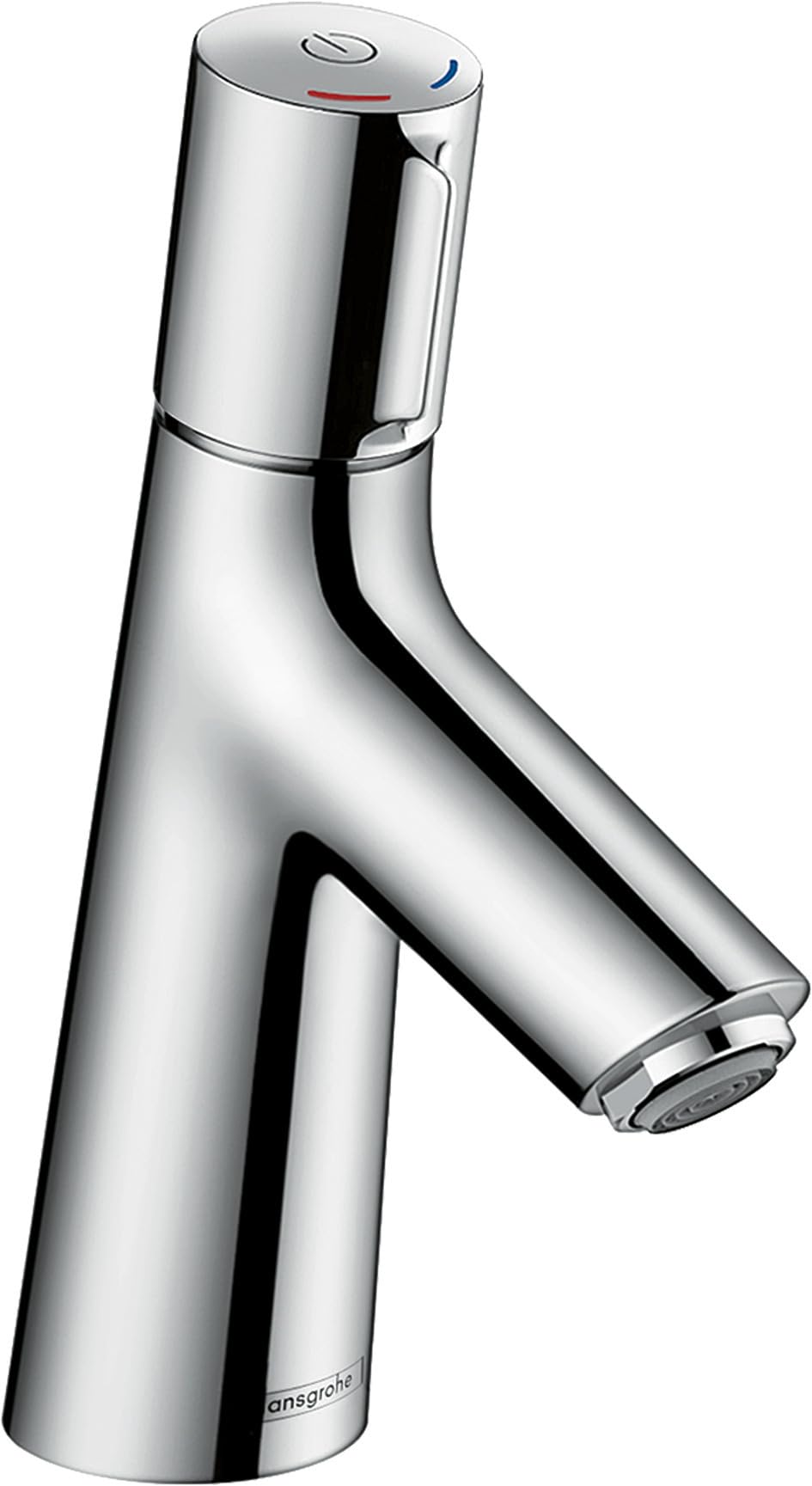 hansgrohe Wasserhahn Talis Select S (Armatur mit Auslauf Höhe 80mm und Zugstangen-Ablaufgarnitur) Ch