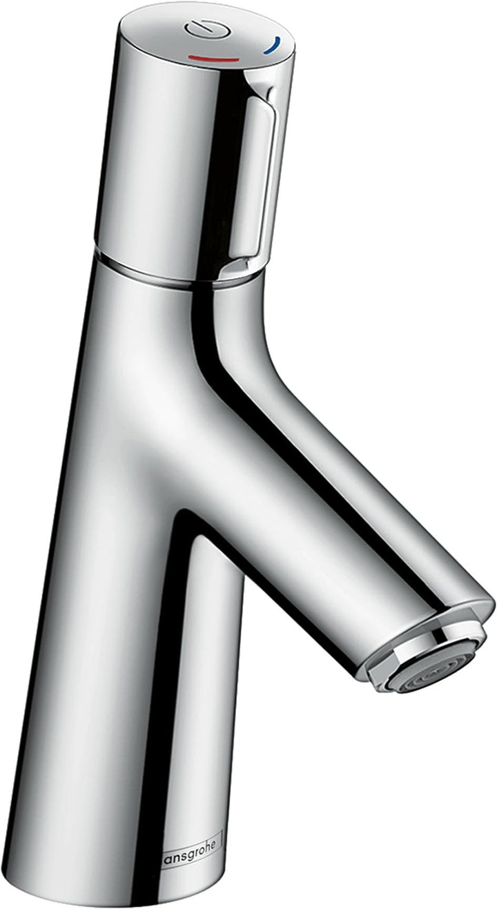 hansgrohe Wasserhahn Talis Select S (Armatur mit Auslauf Höhe 80mm und Zugstangen-Ablaufgarnitur) Ch