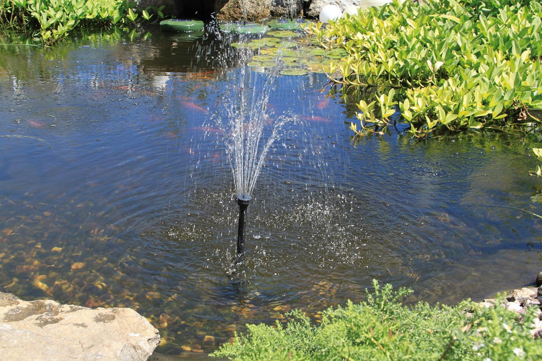 Solar Ersatzpumpe WaterSplash 5/470 l/h Gartenteichpumpe 0,6m Förderhöhe 12 DC Betriebspannung Garte