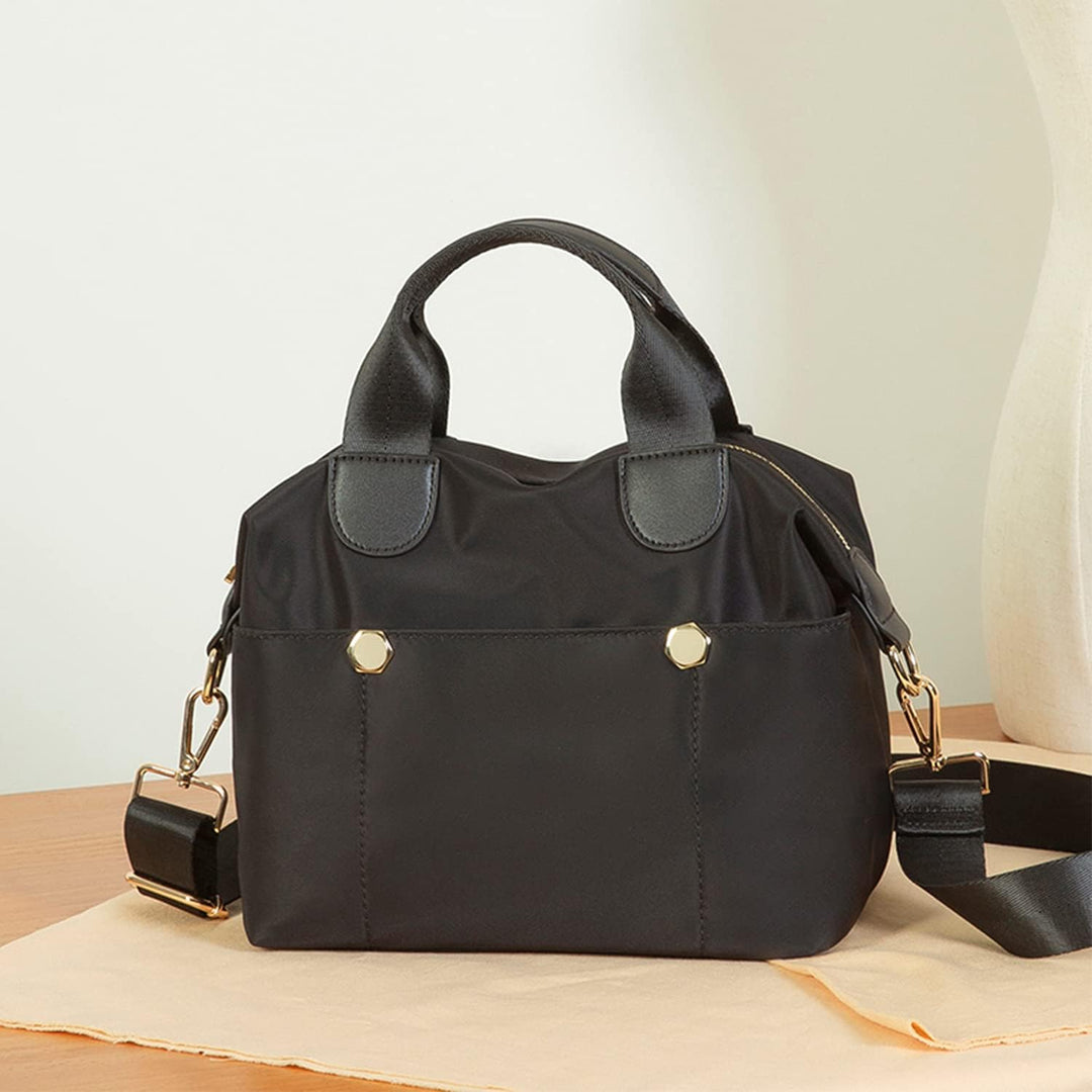 PORRASSO Damen Umhängetasche Mode Schultertasche Frauen Nylon Handtasche Multifunctional Reisen Schu