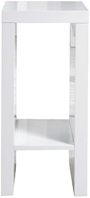 Phönix 178801WE Mainau Blumenständer mit Ablagefach, 60 cm, weiss 60 cm Weiss, 60 cm Weiß