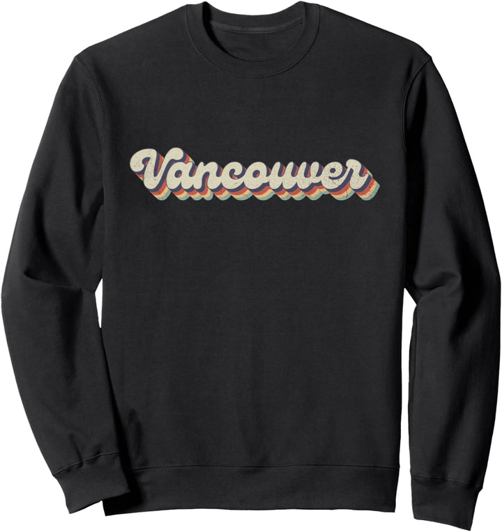 70er 80er Jahre USA City - Vintage Vancouver Sweatshirt