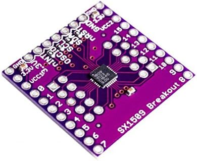 TECNOIOT 5 Stück SX1509 16-Kanal-I/O-Ausgangsmodul Tastatur-GPIO-Spannungspegel-LED-Treiber